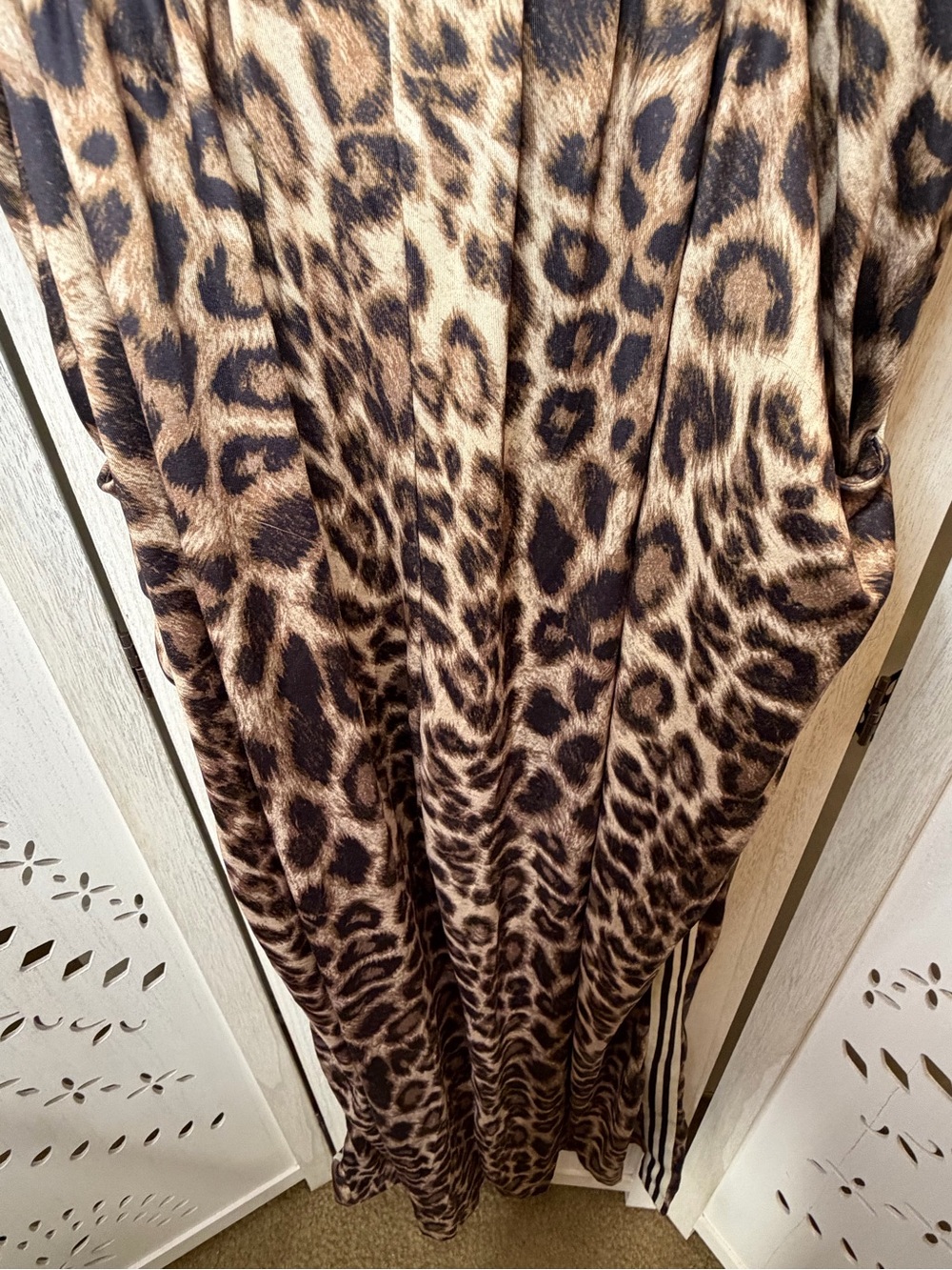 Blakeley Leopard Print Adjustable Strap Jumpsuit - Picture 8 of 16